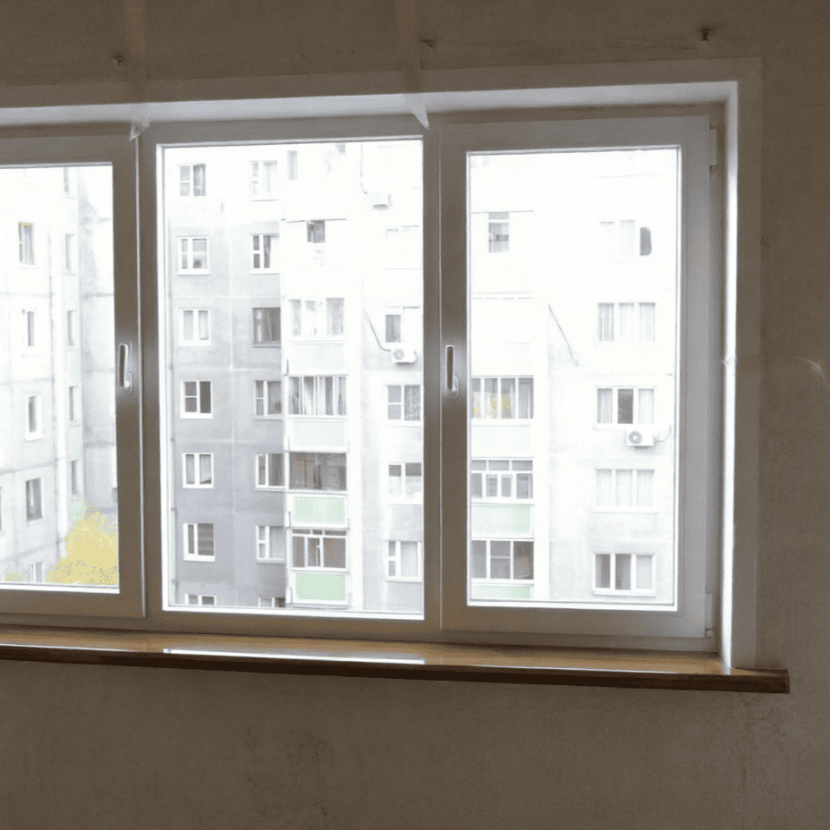 Чистые окна после профессиональной мойки