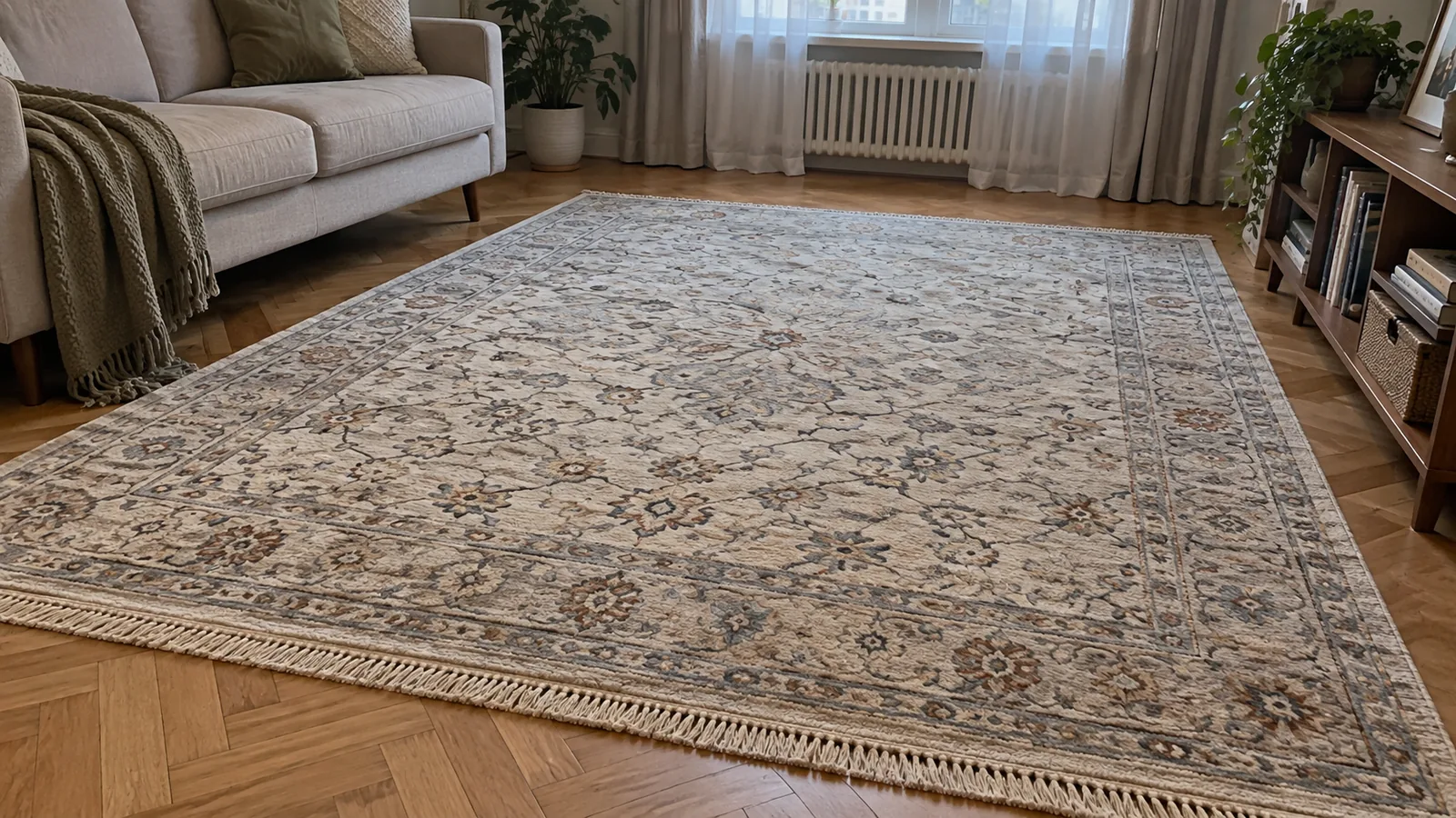 Ковёр после химчистки